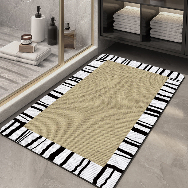 Abstract Modern Bath Mat Kalsten