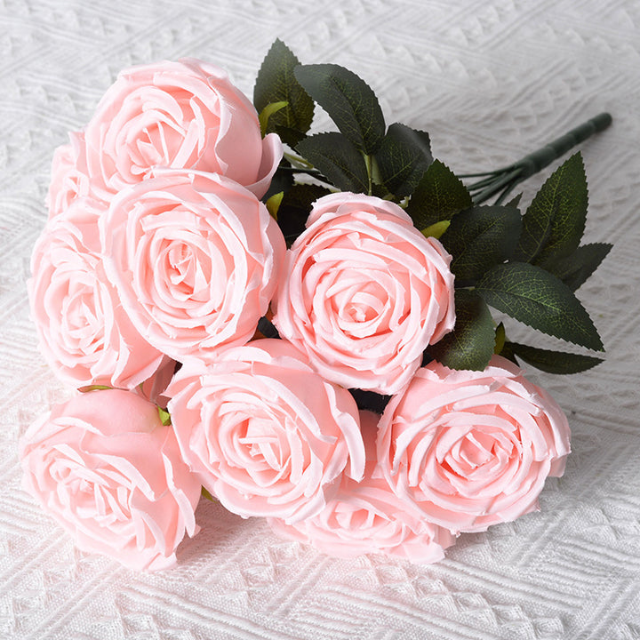 Silk Floral Rose Bouquet