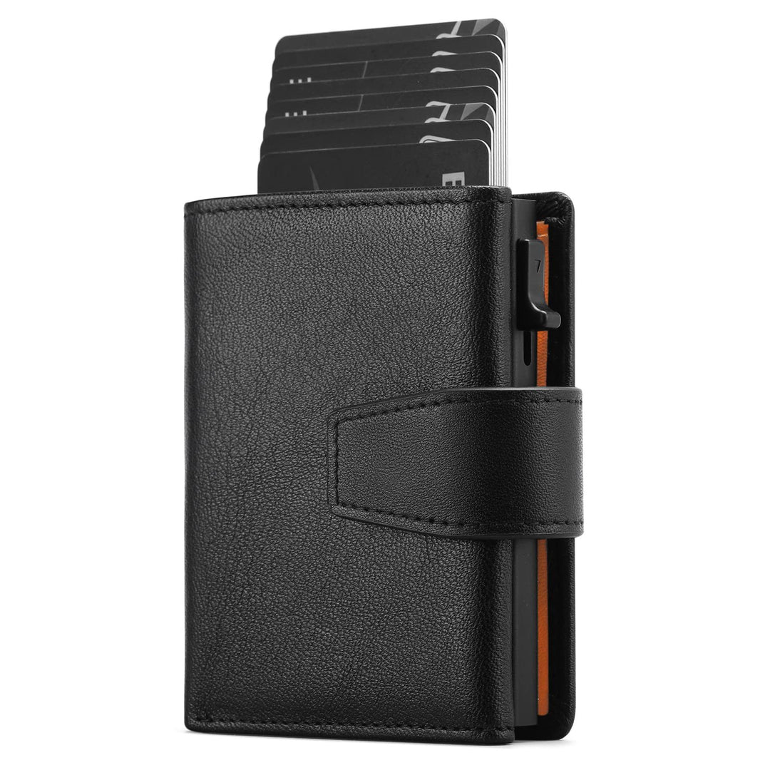 RFID-Blocking Leather Card Organizer Kalsten