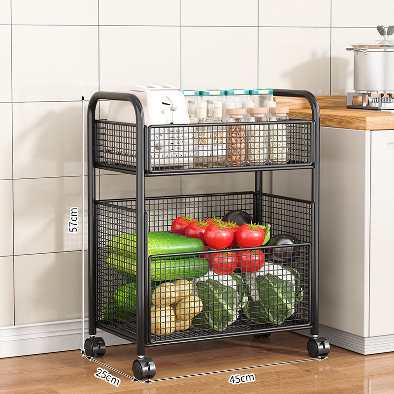 Rolling Kitchen Storage Rack Kalsten