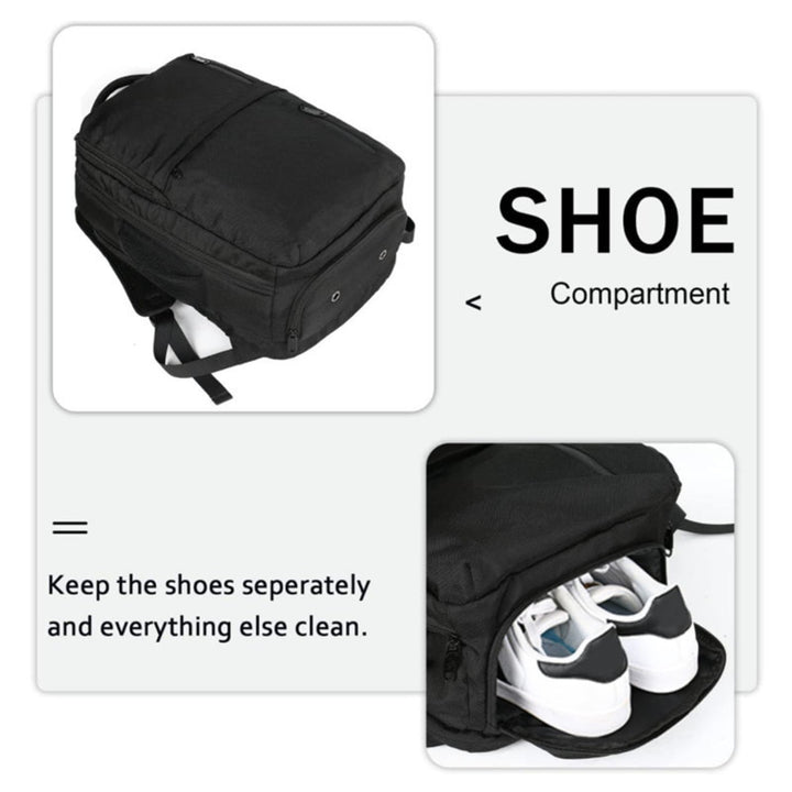 Multi-Compartment Travel Backpack Kalsten