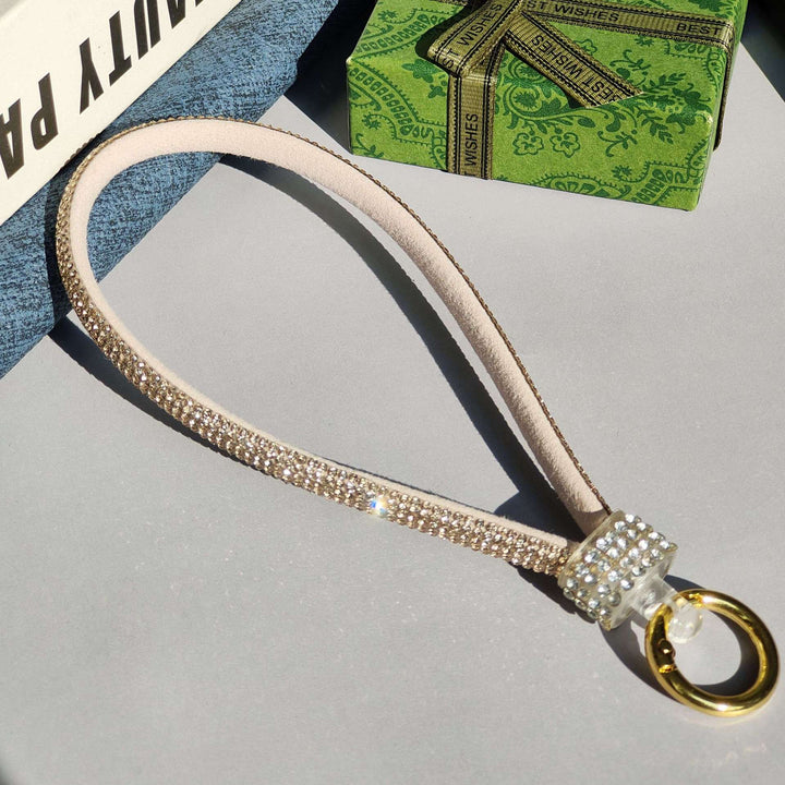 Sparkling Rhinestone Phone Lanyard Kalsten