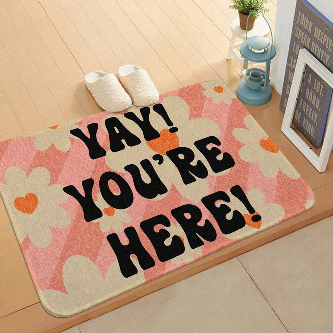 Inspirational Entryway Welcome Mat Kalsten