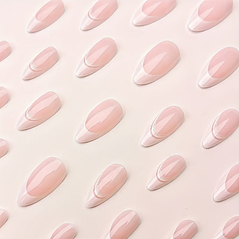 Elegant French Tip Nail Art