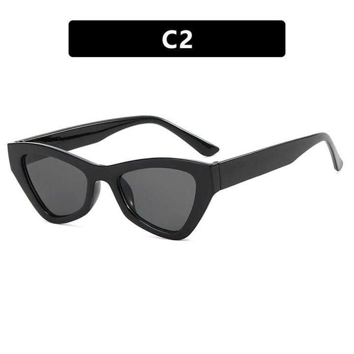 Women's fashion Cat-Eye sunglasses with transparent frame Kalsten