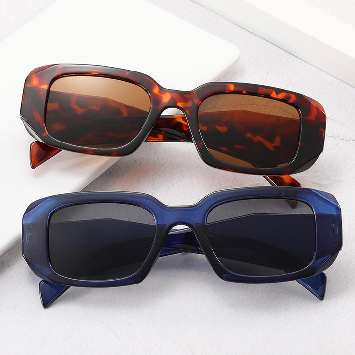Women’s fashionable square sunglasses with trendy tortoiseshell design Kalsten