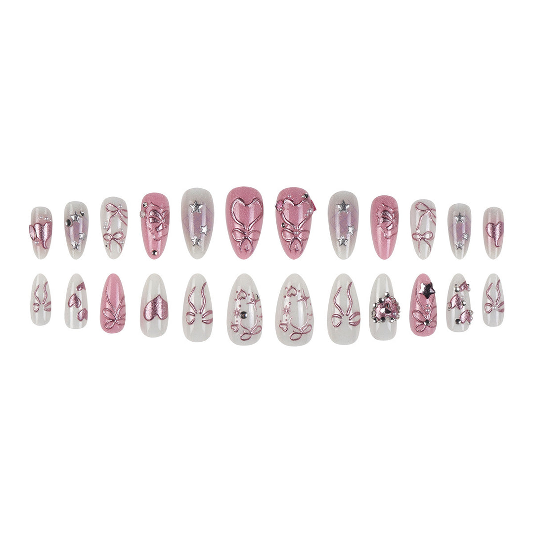 Decorative Long Stiletto Nail Art Kalsten