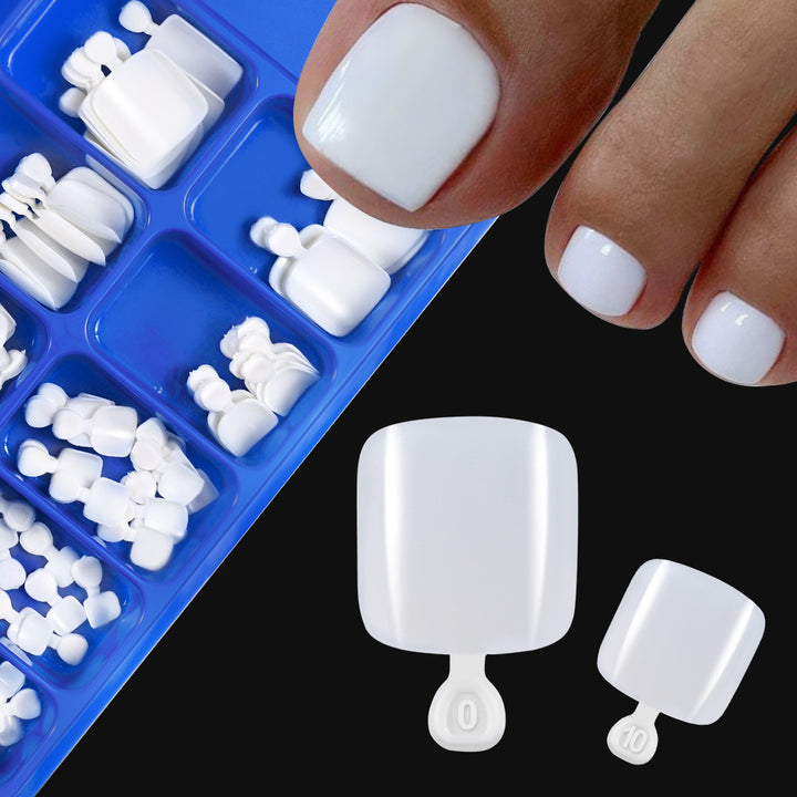 Premium Soft Gel Toenail Tips Set Kalsten