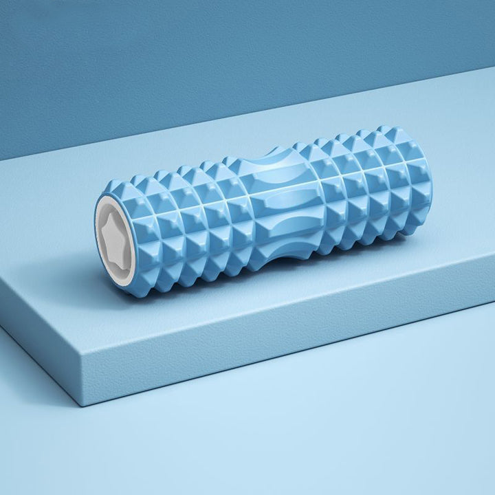 Massage fascia roller with structured grip surfaces Kalsten
