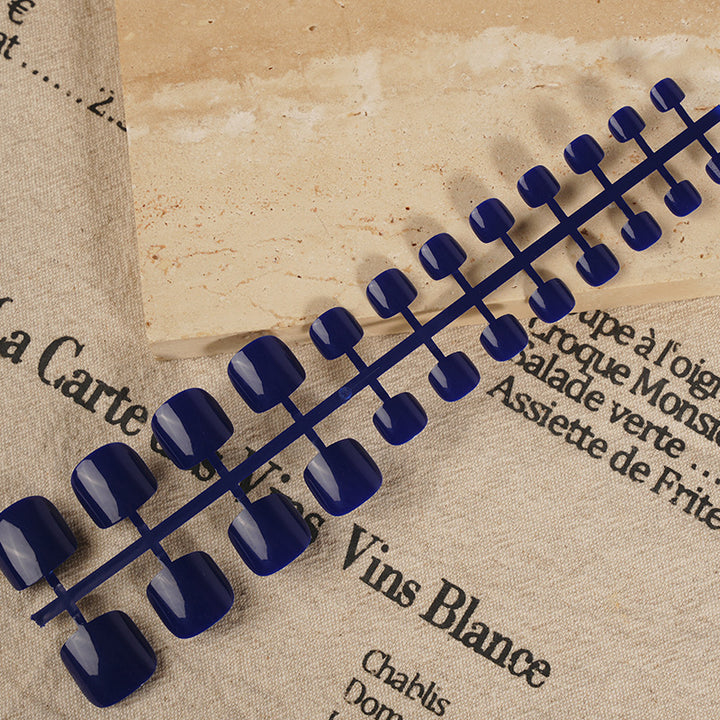 Elegant Glossy Press-On Toenails