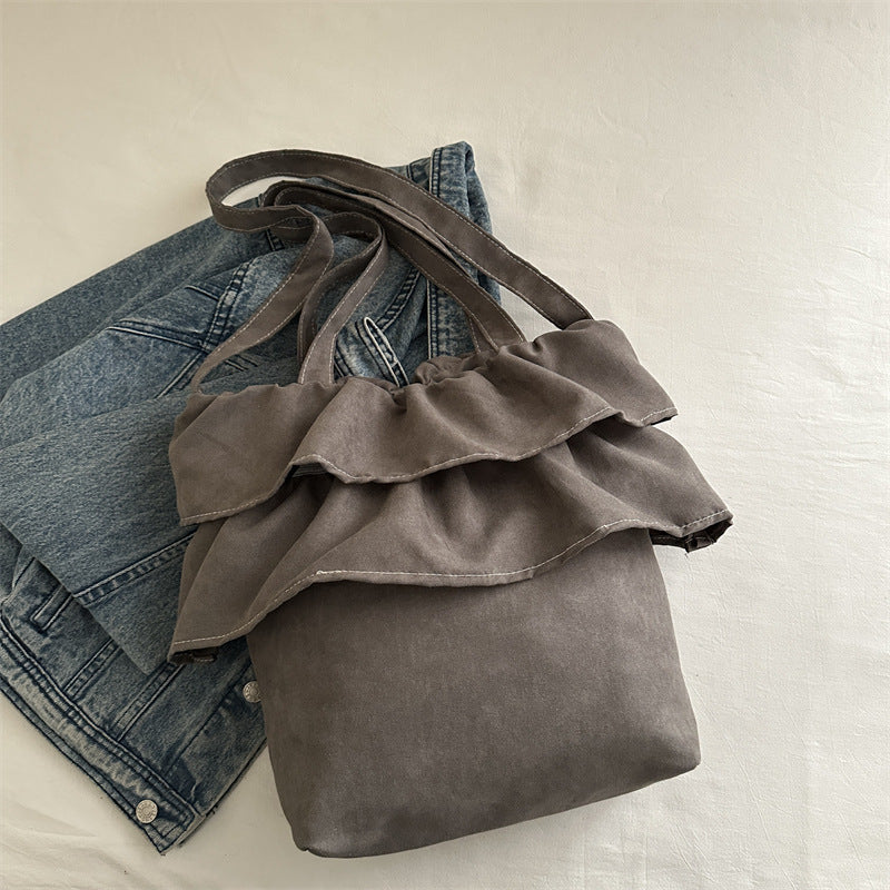Chic Ruffled Tote Bag Kalsten