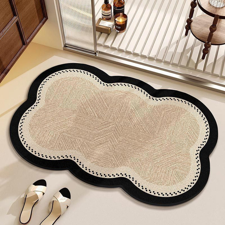 Decorative Cloud-Shaped Area Rug