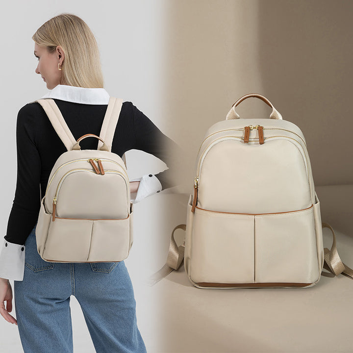 A4-Compatible Multi-Pocket Backpack