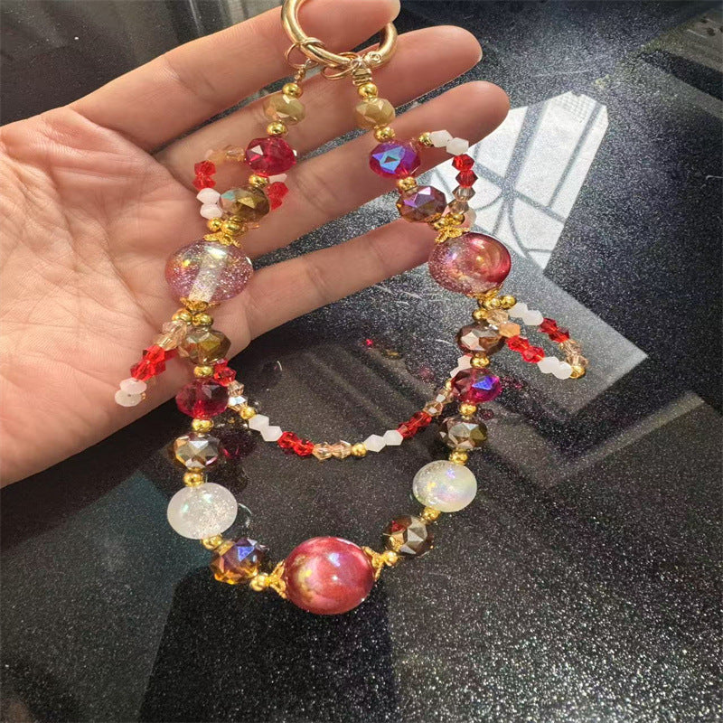 Beaded Charm Keyholder Kalsten