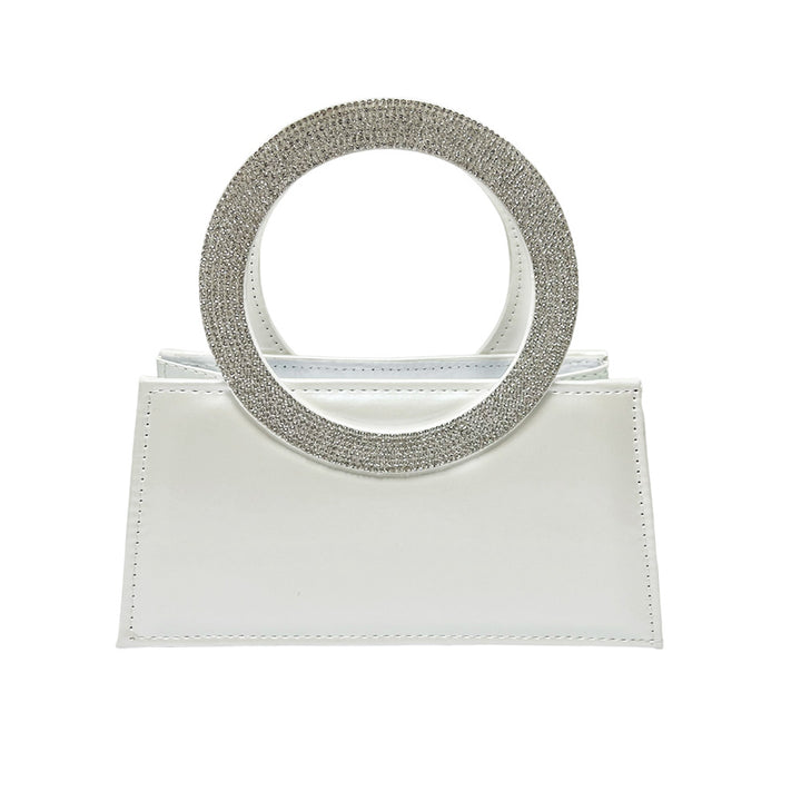 Elegant Ring-Handled Evening Handbag