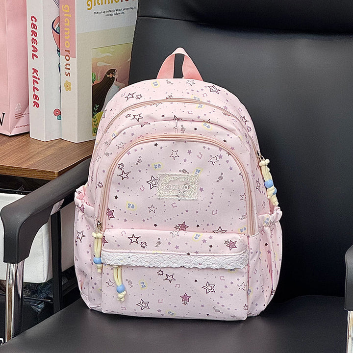 Cartoon-Themed Multi-Pocket Backpack Kalsten