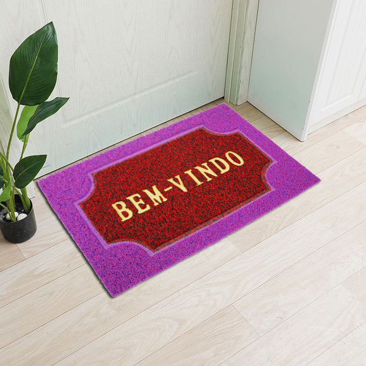 Decorative Heart-Themed Door Mat Kalsten