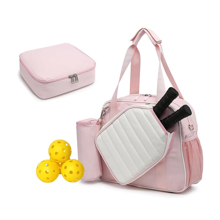Multifunctional pickleball sports bag with insulated compartment and accessories Kalsten