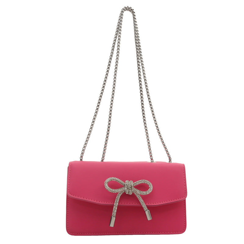 Elegant Bow-Detail Evening Handbag