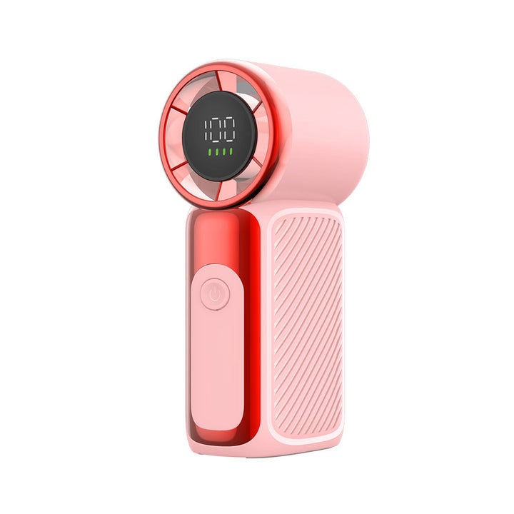 Unisex Portable Digital Display Handheld Fan Kalsten
