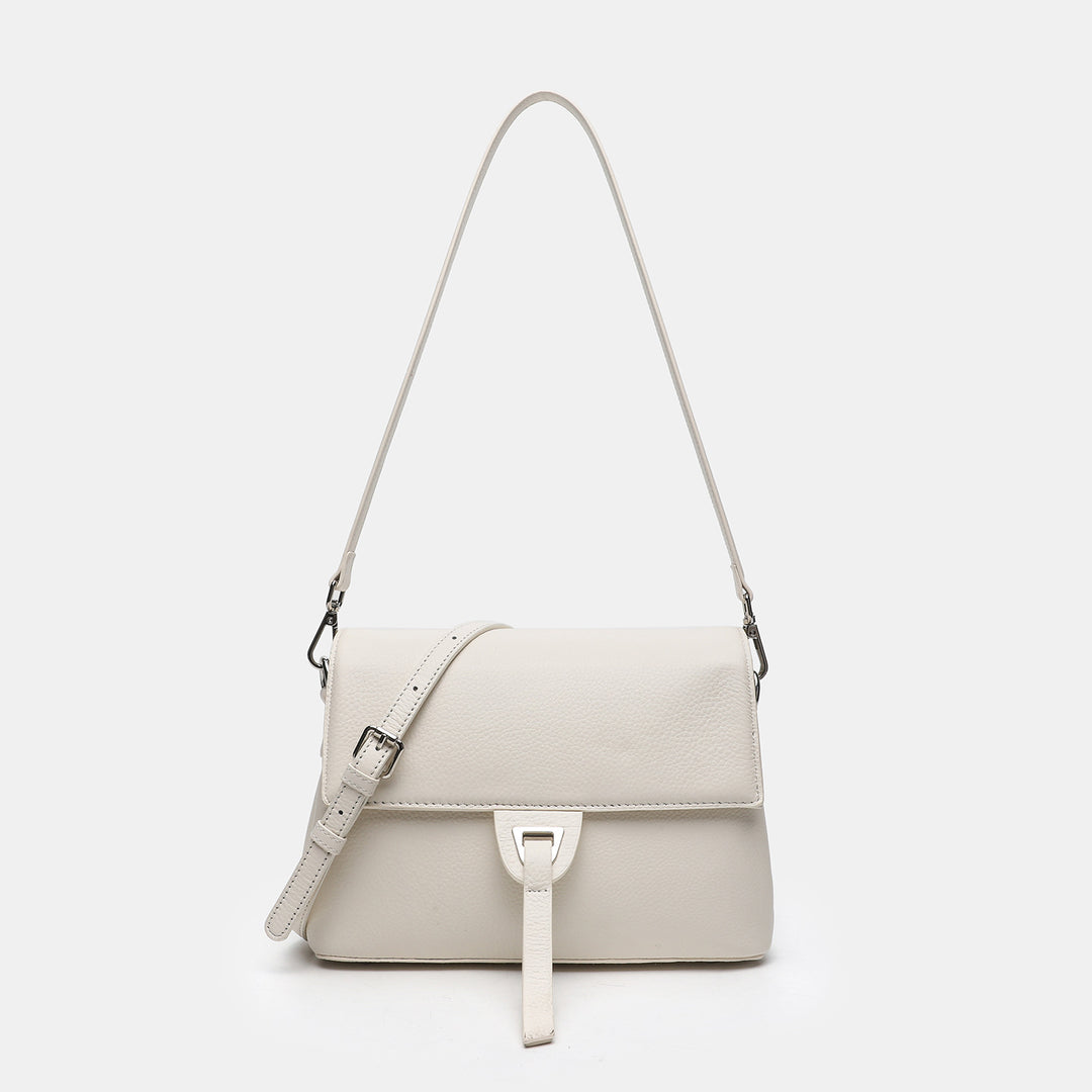 Elegant Faux Leather Crossbody Bag