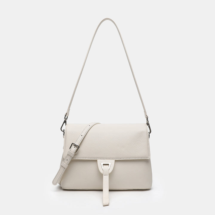 Elegant Faux Leather Crossbody Bag