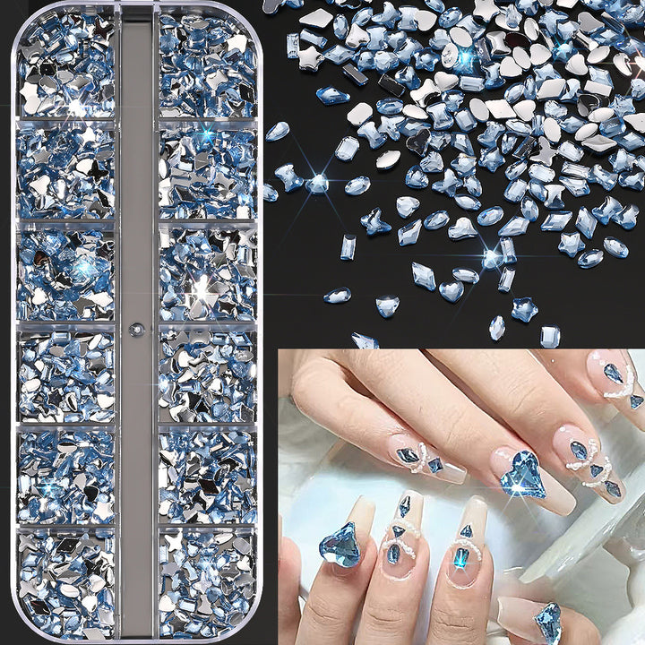 Nail Art Decorative Gemstone Set