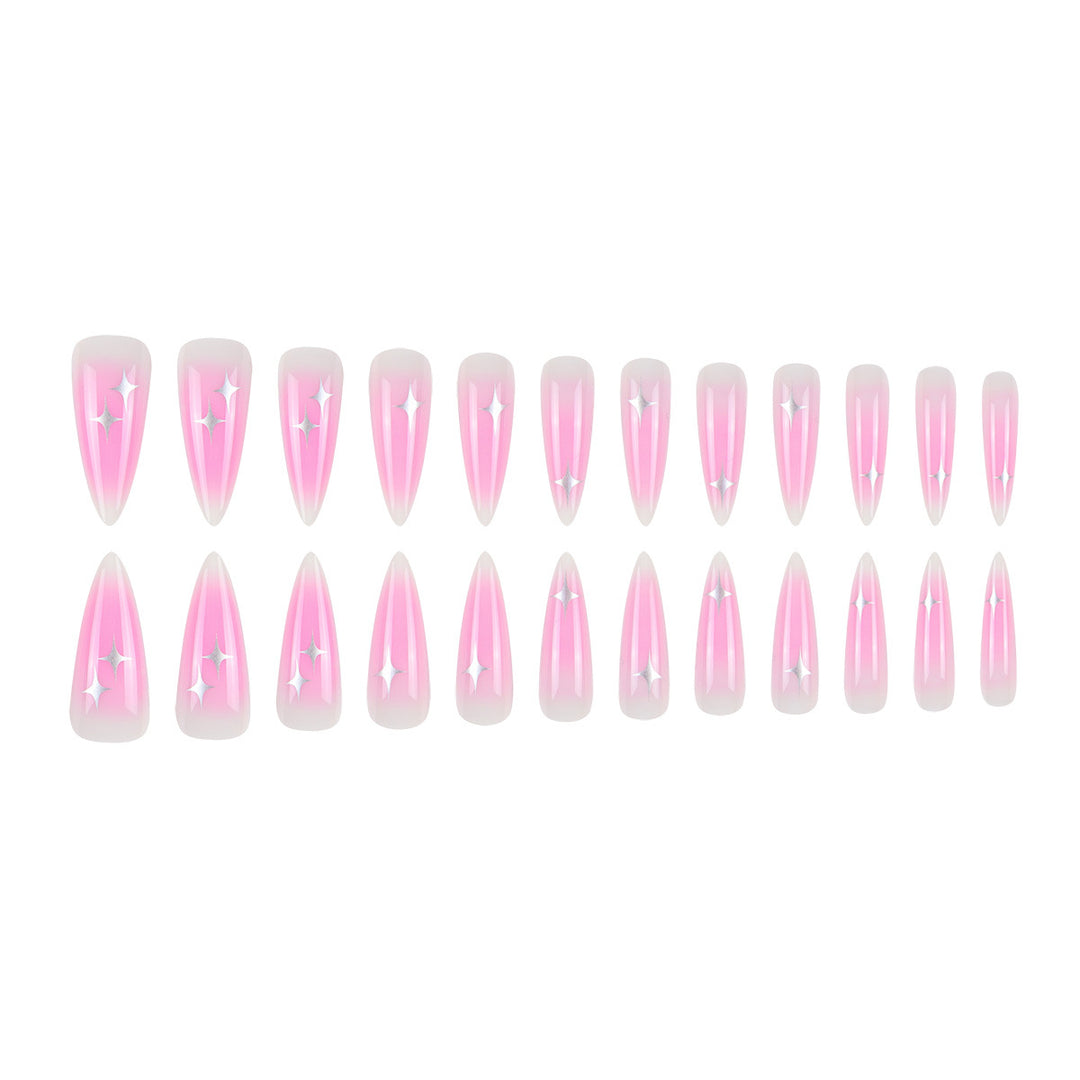 Elegant Stiletto Nail Art Kalsten