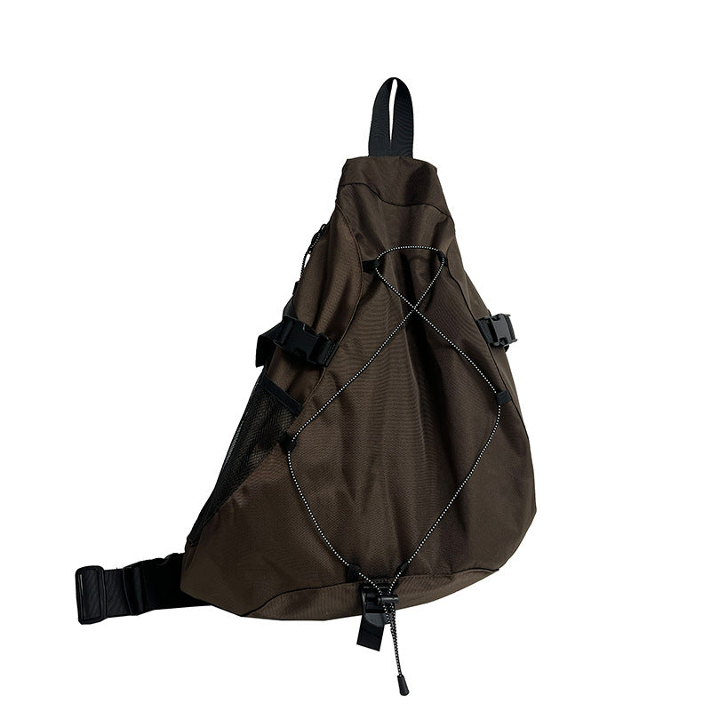 Sporty sling backpack with adjustable straps and practical organizer Kalsten