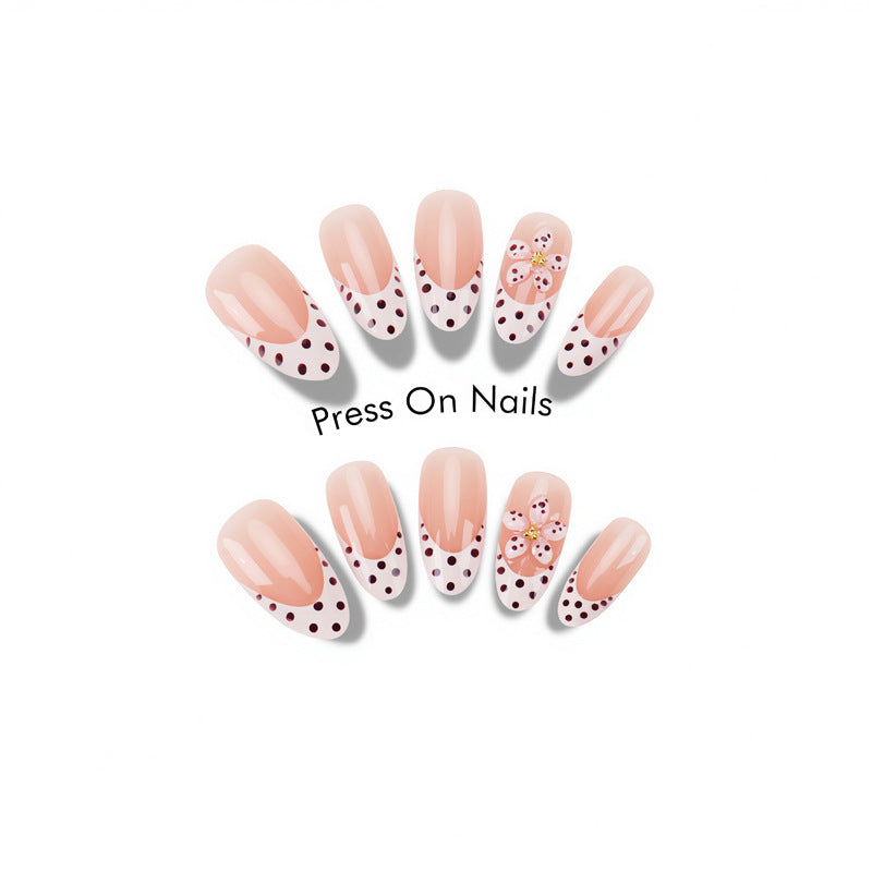 Themed Floral Press-On Nail Set Kalsten
