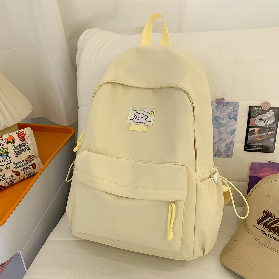 Cute Plush-Embellished Casual Backpack Kalsten