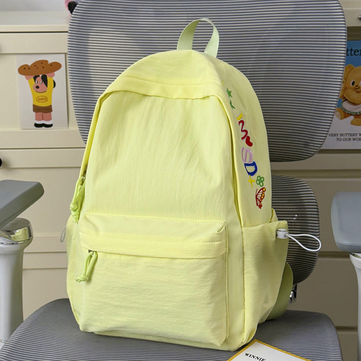 Decorative Character-Embellished Casual Backpack Kalsten
