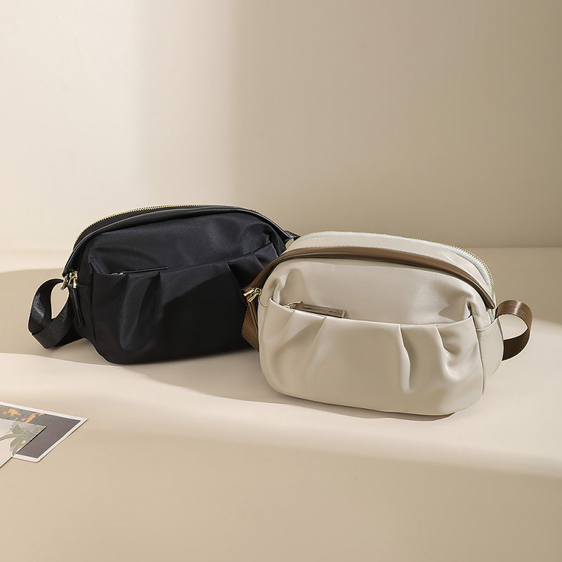 Compact Multi-Pocket Crossbody Bag