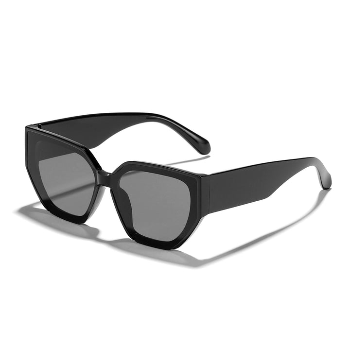Women's fashionable oversized sunglasses with trendy hexagon design Kalsten