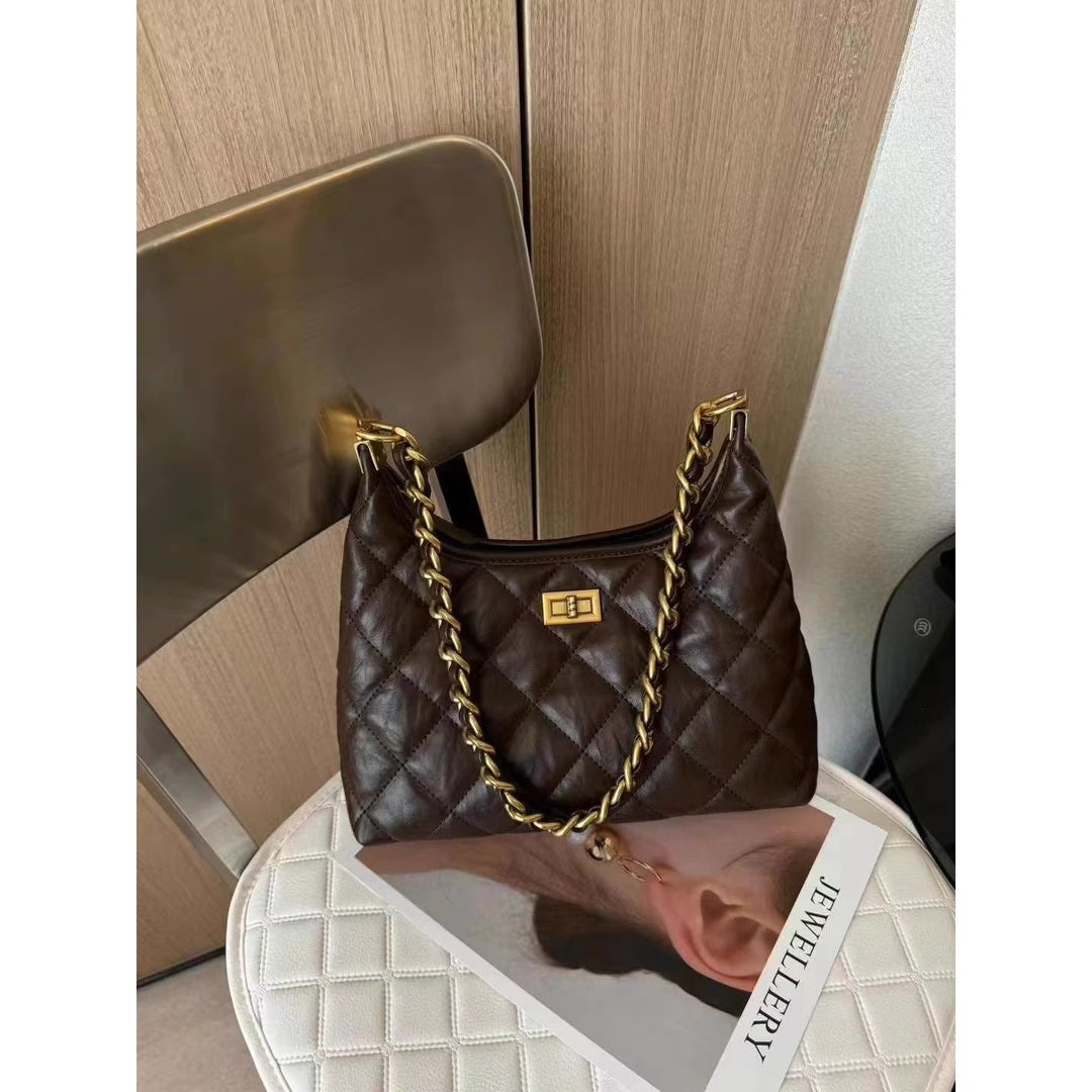 Chic Quilted Chain Bag Kalsten