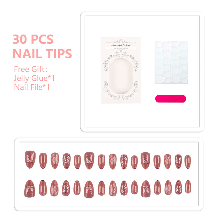 Artistic Themed Press-On Nail Set