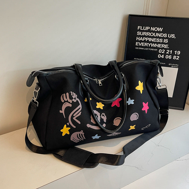 Creative Printed Weekender Duffle Bag Kalsten