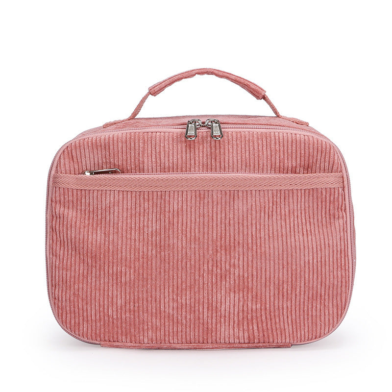 Strawberry Print Insulated Lunch Bag