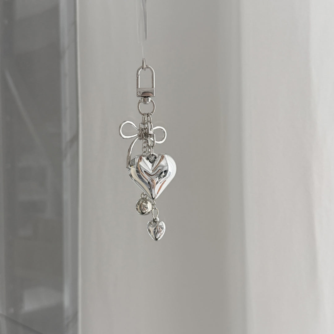 Heart-Shaped Pendant Keychain Kalsten