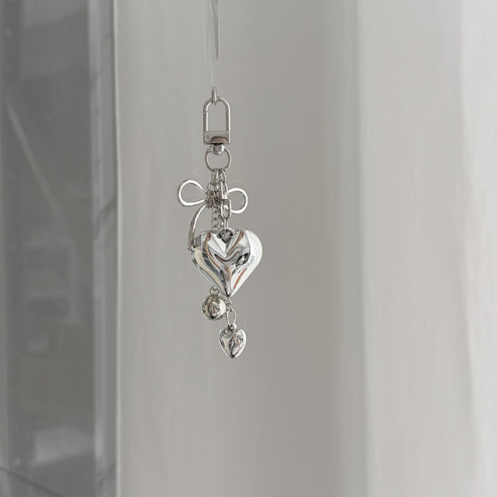Heart-Shaped Pendant Keychain Kalsten