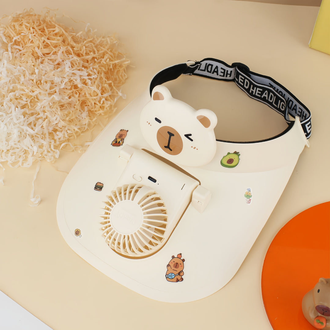 Women Portable USB Hand Fan with Playful Panda Design Kalsten