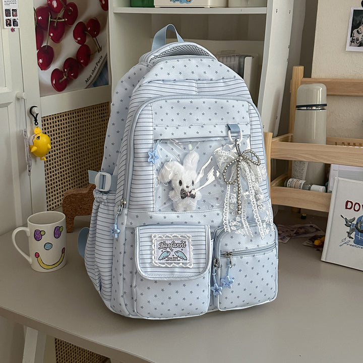 Stylish Multi-Functional Star Print Backpack Kalsten