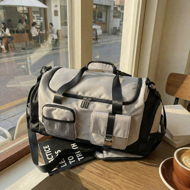 Spacious Multi-Pocket Travel Duffle Bag Kalsten