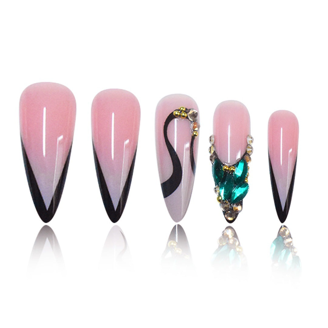 Artistic Sculpted Press-On Nail Extensions Kalsten