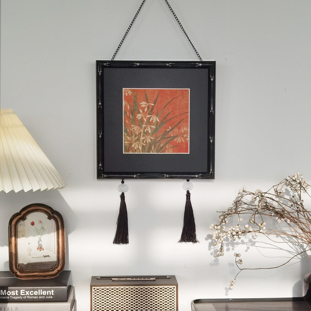 Decorated Painted Flower Art