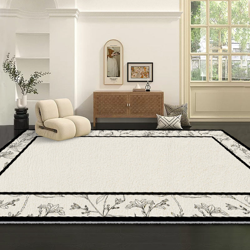 Floral Design Area Rug