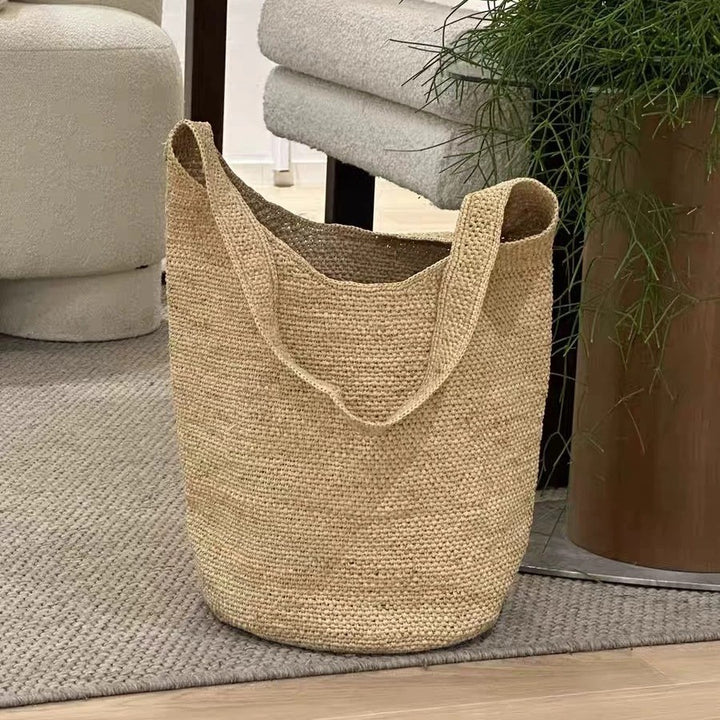 Generous Handbag Made of Untreated Material Kalsten