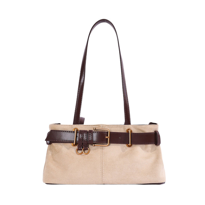 Elegant Suede Handbag