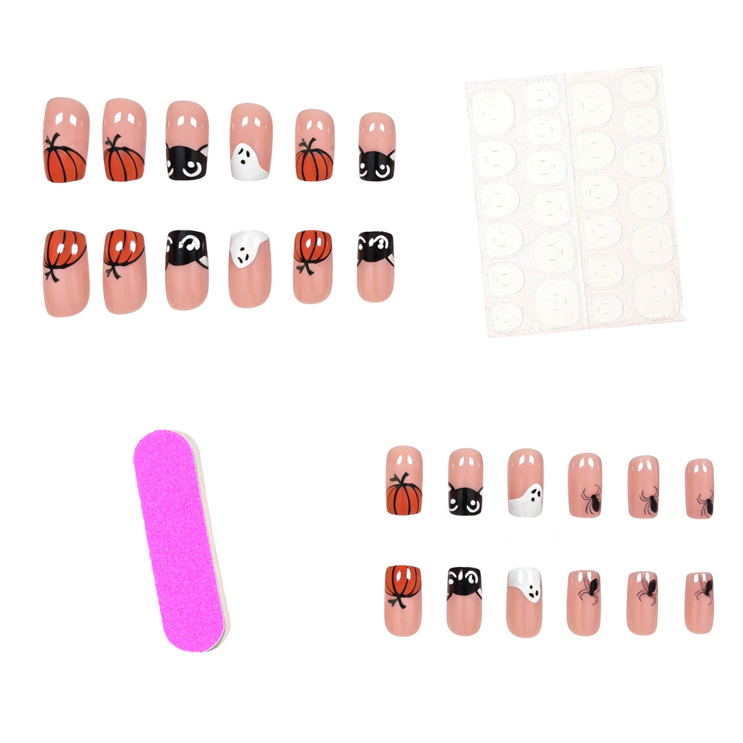 Creative Halloween-Themed Nail Art Enhancements Kalsten