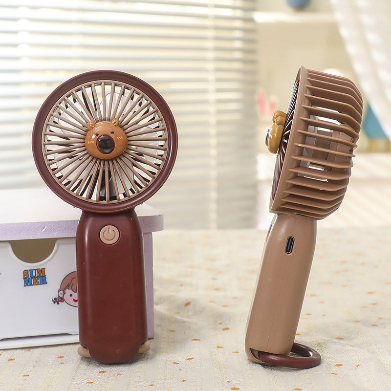 Women's Portable Hand Fan with Animal Design Kalsten